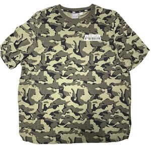 Puma Olive Camouflage Short Sleeve T-Shirt XL